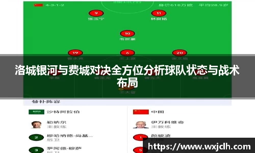 洛城银河与费城对决全方位分析球队状态与战术布局