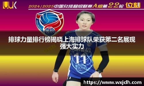 排球力量排行榜揭晓上海排球队荣获第二名展现强大实力
