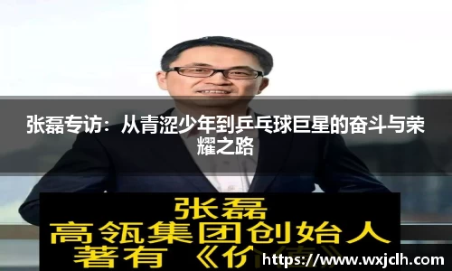 张磊专访：从青涩少年到乒乓球巨星的奋斗与荣耀之路